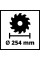 Пила циркулярна настільна Einhell TC-TS 254 eco (4340505)