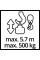 Тельфер електричний Einhell TC-EH 500 (2255140)