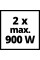 Акумулятори + зарядний пристрій на два акумулятори Einhell 18V 2x4.0Ah Twincharger Kit (4512112)