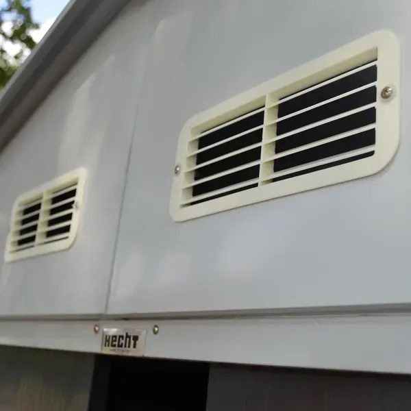 Садовый домик металлический HECHT 10X10 PLUS