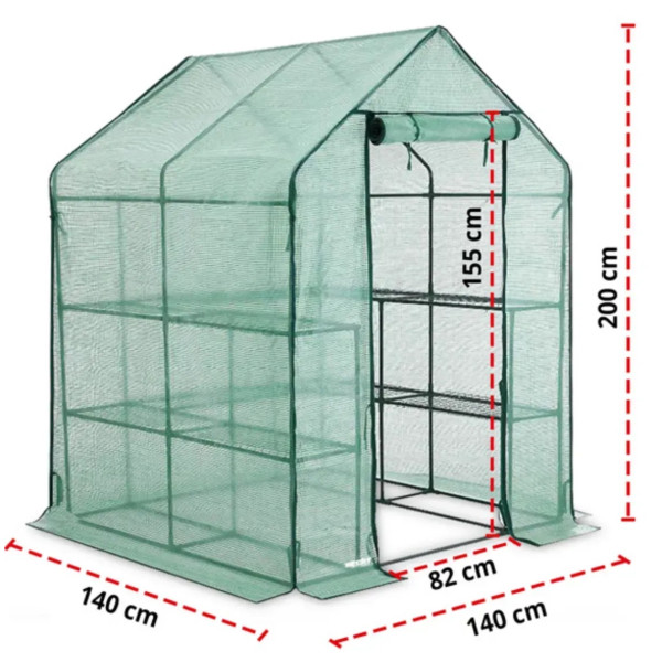 Теплица из садовой пленки HECHT TILT II 