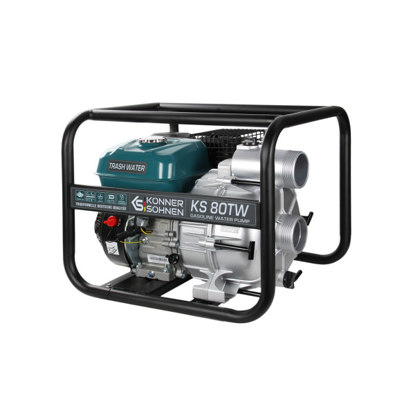 Мотопомпа для грязной воды Konner&Sohnen KS 80 TW