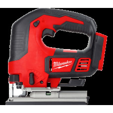 Лобзик акумуляторний MILWAUKEE, M18 BJS-0 (каркас. полотно, адаптер, кожух, насадка, накладка підошви)