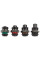 Заклепочник аккумуляторный MILWAUKEE, M12 BPRT-0 Ø заклепок 2,4-4,8мм (каркас)