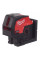 Нивелир линейно-точечный аккумуляторный MILWAUKEE M12 CLLP-0C (зелёный луч)