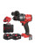 Дрель-шуруповёрт аккумуляторная бесщёточная ударная MILWAUKEE, M18 FPD3-502X, 158Нм(ЗУ,2х5Ач,HDкейс)