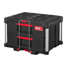 Ящик для инструмента с 2-мя выдвижными отсеками PACKOUT MILWAUKEE DRAWER BOX (560x410х363мм)