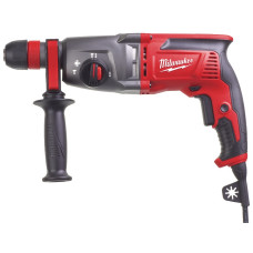 Перфоратор SDS-PLUS MILWAUKEE, PH 26 TX, 800Вт, 2,4Дж (3 режими) (бічна рукоять, обмежувач глибини, кейс)