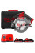 Пила дисковая акумуляторная бесщёточная MILWAUKEE, M18 FCS552-302X, Ø165мм (ЗУ, 2х3Ач, HDкейс)