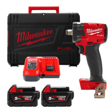 Гайковерт аккумуляторный бесщеточный 1/2'' MILWAUKEE, M18 FIW2P12-502X, 339Нм, с пином