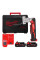 Инструмент для кабельных коннекторов аккумуляторный MILWAUKEE, M18 BSBT-202X (+ЗУ, 2х2Ач, HDкейс)