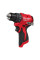 Дрель-шуруповёрт аккумуляторная бесщёточная MILWAUKEE, M12 BLDDRC-0, 40Нм (каркас)