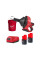Машина прочистная аккумуляторная MILWAUKEE, M12 BDC6-202C, трос 6м (ЗУ, 2х2Ач, ведро)