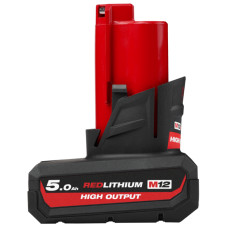Акумулятор Li-Ion HIGH OUTPUT MILWAUKEE, M12 HB5 5Аг