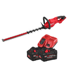 Кущоріз акумуляторний безщітковий MILWAUKEE, M18 FHET60G2-802, лезо 60см (зарядний пристрій M12-18 FC, 2 акумулятори М18 FВ8 8Аг