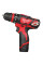 Дрель-шуруповёрт аккумуляторная MILWAUKEE, M12 BDDXKIT-202C, 32Нм (ЗУ, 2х2Ач, насадки, кейс)
