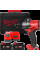 Дрель-шуруповёрт аккумуляторная бесщёточная MILWAUKEE, M18 FDD3-502X,158Нм (ЗУ, 2х5Ач, HDкейс)