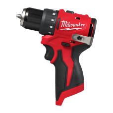Дрель-шуруповёрт аккумуляторная бесщёточная MILWAUKEE, M12 BLDDRC-0, 40Нм (каркас)