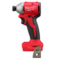 Шуруповерт ударний акумуляторний безщітковий 1/4'' HEX MILWAUKEE, M18 BLIDRC-0. 190Нм (каркас, кліпса для ременя)