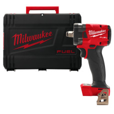 Гайковерт акумуляторний безщітковий 1/2'' MILWAUKEE, M18 FIW2F12-0Х, 339Нм, з кільцем (каркас, кліпса для реміня, HDкейс)