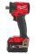 Гайковерт аккумуляторный бесщеточный 1/2'' MILWAUKEE, M18 FIW2P12-502X, 339Нм, с пином