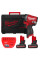 Гайковерт аккумуляторный бесщеточный 3/8'' MILWAUKEE, M12 FCIWF38G3-502X, 745Нм, с кольцом