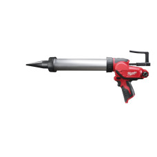 Пістолет для герметиків акумуляторний MILWAUKEE M12 PCG/400A-0, 400мл (каркас, алюмінієва туба, картонне пакування)