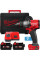 Дрель-шуруповёрт аккумуляторная бесщёточная ударная MILWAUKEE, M18 ONEPD3-502X, 158Нм