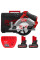 Пила дисковая аккумуляторная бесщеточная MILWAUKEE, M12 FCS442-502X, Ø140мм (ЗУ, 2х5Ач, HDкейс)