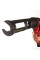 Пистолет для герметиков аккумуляторный MILWAUKEE, M12 PCG/310C-201B, 310мл (ЗУ, 1х2Ач, сумка)