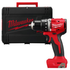 Дрель-шуруповёрт аккумуляторная бесщёточная MILWAUKEE, M18 BLDDRC-0X, 60,5Нм (каркас, HDкейс)