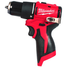 Дриль-шуруповерт з ударом акумуляторний безщітковий MILWAUKEE, M12 BLPDRC-0, 40Нм (каркас, кліпса на ремінь, картонне пакування)
