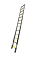 Лестница телескопическая GTM 1x13 алюминиевая, 3.8 м