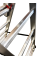 Лестница алюминиевая трёхсекционная GTM KME308 3x8 ступенек 2.18-4.88м